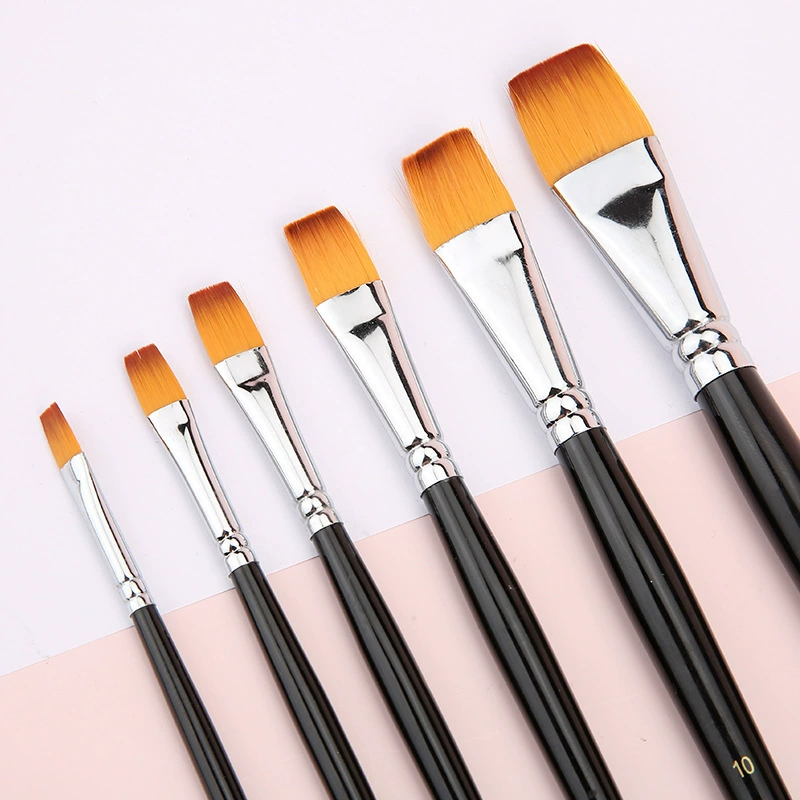 Nylon gouache, chalk, set, watercolour, acrylic, children's wooden brush, direct factory sales, wholesale
