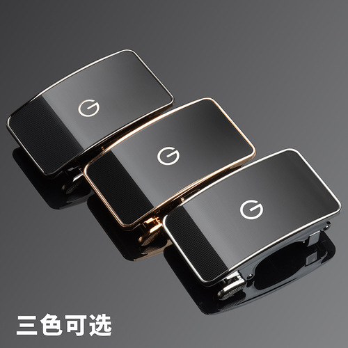Zinc alloy men's belt buckle head inserted into the belt buckle belt head metal belt automatic buckle manufacturer belt buckle