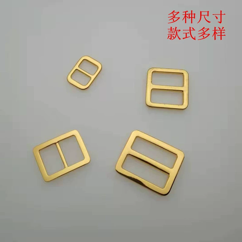 Поставки производителя Японская пряжка 10 мм, металлическая трехскоростная пряжка, японская пряжка, гальваническая золотая японская пряжка, пряжка ремня