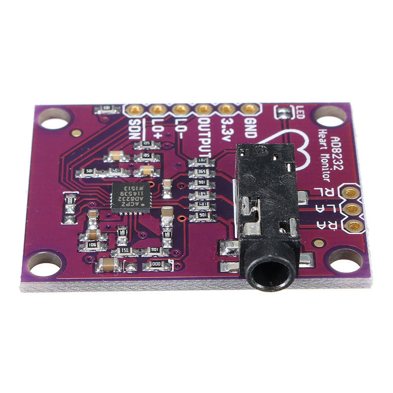 AD8232 ECG biological measurement pulse cardiac ECG monitoring…