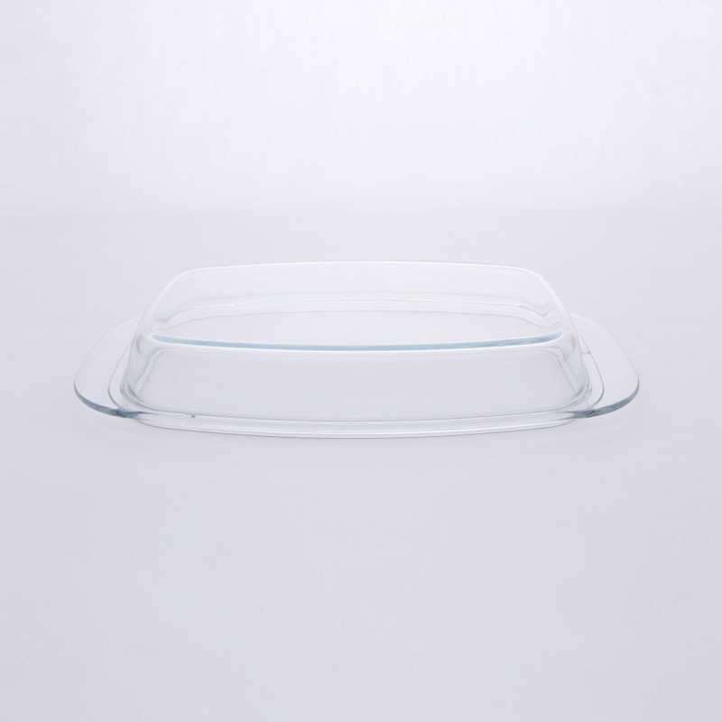 高硼硅材质异形锅盖厨房可视款可加热透明玻璃锅盖|ru