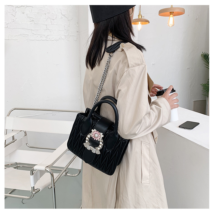 New Trendy Korean Fashion Large-capacity Messenger Small Square All-match Ladies Single Shoulder Bags display picture 16