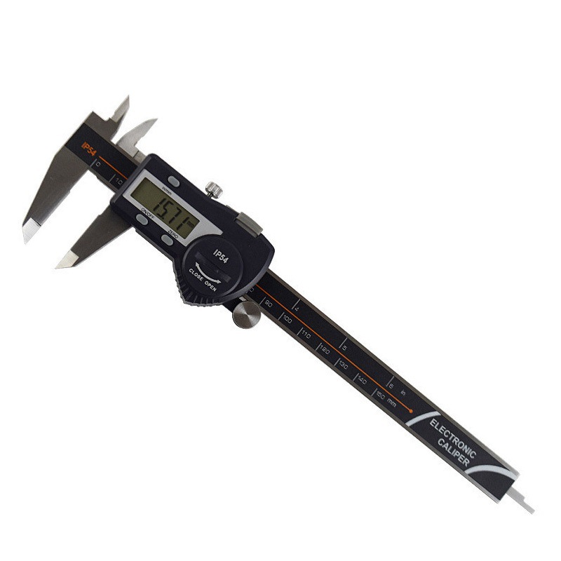 数显卡尺 防水电子游标深度尺 不锈钢深度测量尺厂家直销