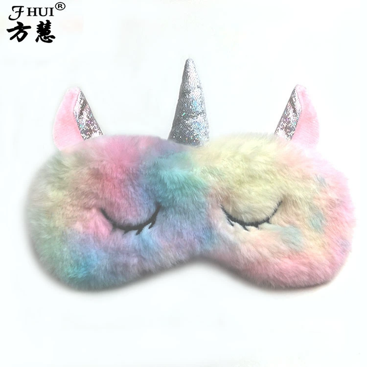 Cartoon cute sleep mask, eyes protection, custom-made