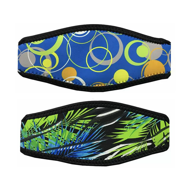 护发镜带双层后脑面镜护发浮潜面罩带常用护发绑带潜水面镜保护套