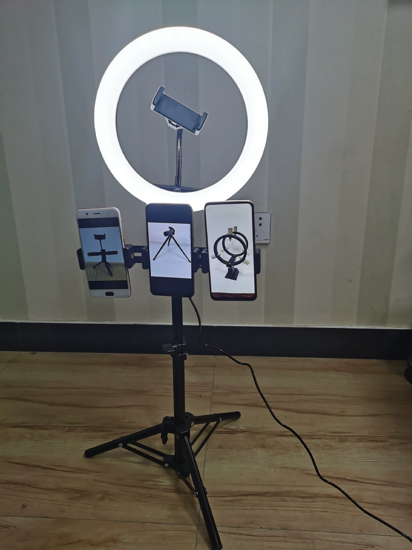 Живой кронштейн заполняющий свет Якорный штатив фото