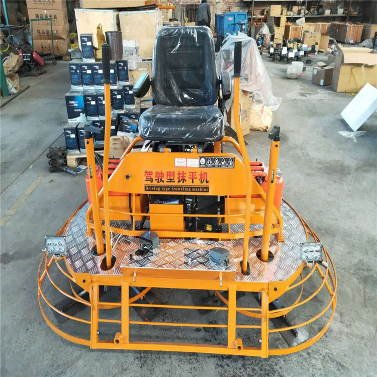 销售 水泥地路面提浆抹平机 驾驶式汽油抹光机证件齐全