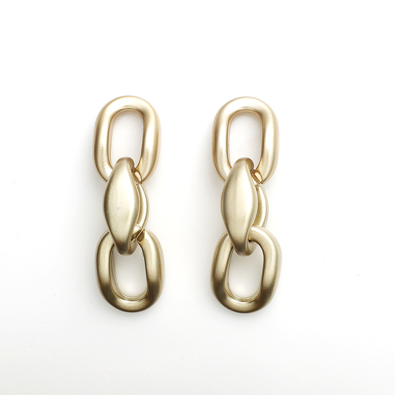 Fashion Oval Twist Earrings display picture 4