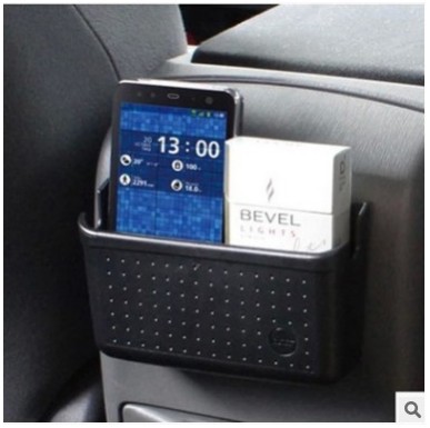 Suministros para automóviles caja de almacenamiento adhesiva caja de bolsa caja de almacenamiento caja de artículos diversos caja de teléfono móvil del coche titular de la caja interior