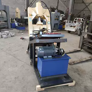 10到300吨型号自然面斩石机液压斩石机石材马赛加工机械