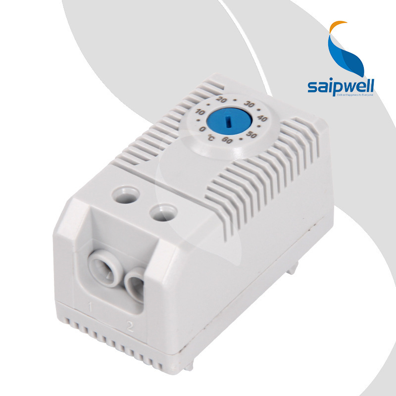赛普供应SES011恒温机械式温度控制器0-60/20-80℃机柜可调温控器