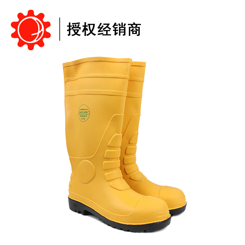 莱尔消防专用抢险救援靴SFF-2-19防砸防刺穿战斗雨靴雨鞋防护水鞋