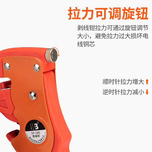 Multifunctional Hanbang Duckbill Wire Stripper, Eaglebill Peeling Pliers Electrician Wire Peeler Hardware Tool, Wire Extracting Pliers
