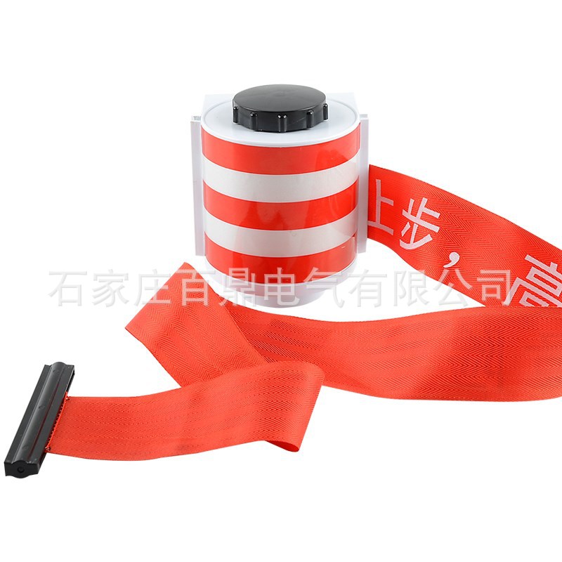 磁吸式安全警示带JSD-C-3型带磁铁的警戒带隔离带3米运行设备提示