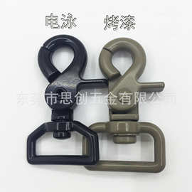 供应狗狗牵引绳手袋服饰织带五金辅料内径25mm钳扣 鱼嘴扣