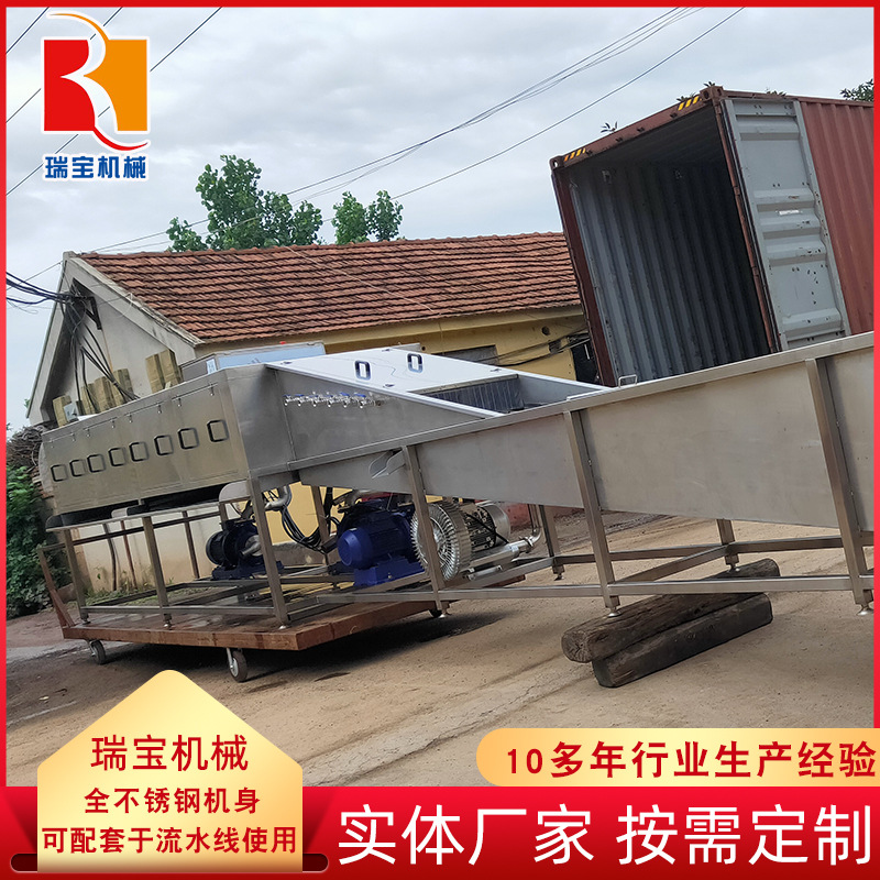 放心蔬菜清洗机 蔬菜清洗线 流水线配套设备 通用瓜果大姜清洗机