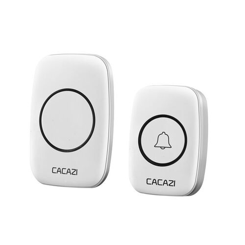 Kajase Wireless Doorbell Smart Home Doorbell Elderly Call Button Wireless Long Distance Remote Control Doorbell Waterproof