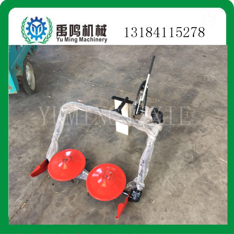 手扶拖拉机微耕机配割草机前置圆盘割草机除草打草收割机