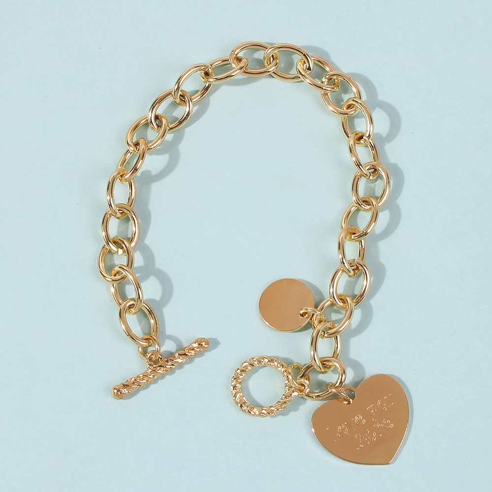 Letra De Amor Punk Simple Pulsera display picture 6