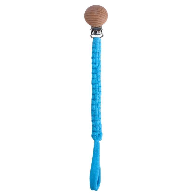 Suministros para bebés popular Haya pezón clip DIY bebé creativo hecho a mano tejido pezón cuerda anti-caída de la cadena