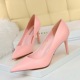 9511-A17 Korean fashion simple and versatile women's shoes thin heel high heel shallow pointed professional ol thin women's single shoes
