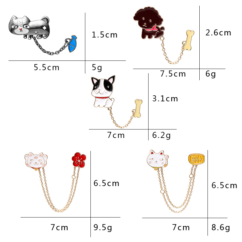 Cartoon Cute Children Brooch display picture 1