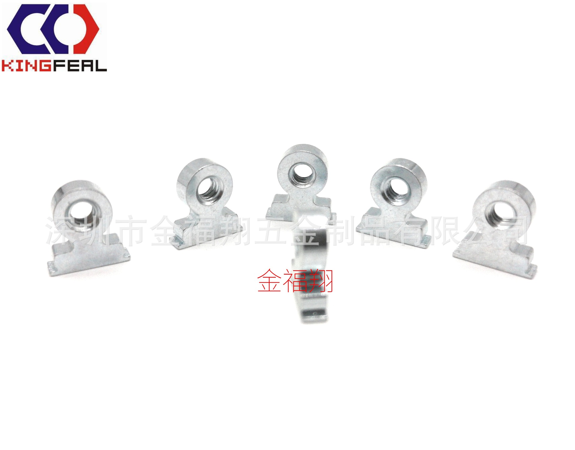 厂家直销碳钢镀锌压铆直角扣 直角钣金连接扣 RAS-832-12-6/9/12