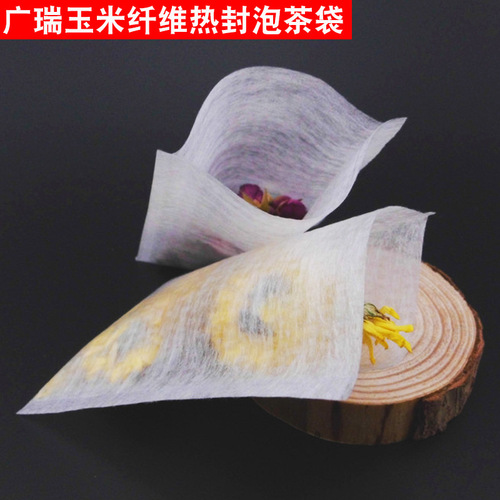 100 heat-sealed corn fiber tea bags, tea bags, brewed tea bags, brewed tea bags, traditional Chinese medicine bags, homemade slag separation bags