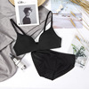 Japanese light and thin cotton comfortable wireless bra, supporting underwear for elementary school students