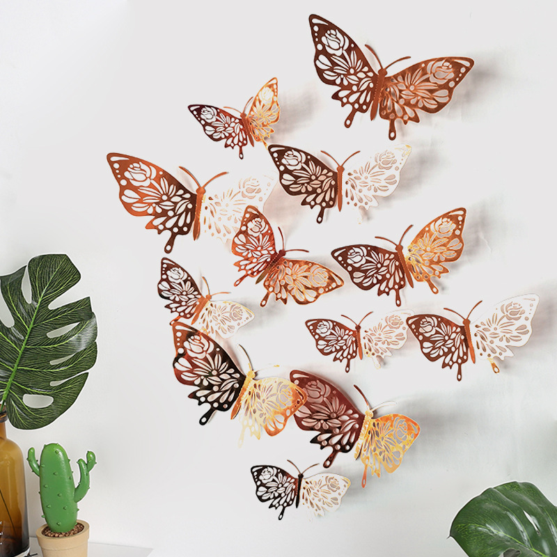Süß Schmetterling Papier Wandaufkleber Wand Kunst display picture 6