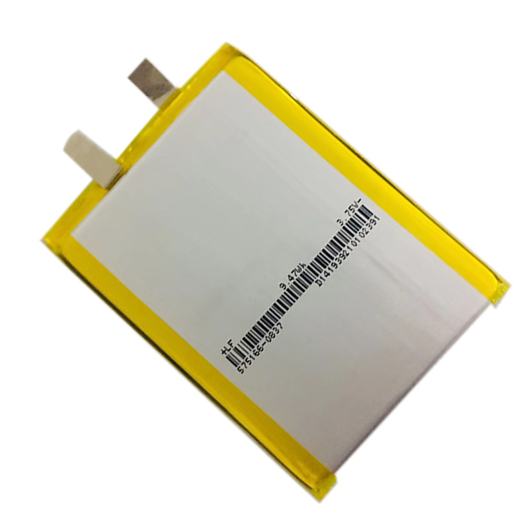 厂家575166聚合物锂电池2500mah 背包灯探测仪移动电源锂电池电芯