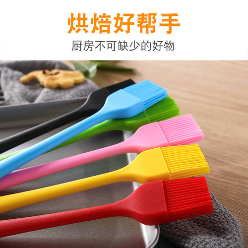 Small Silicone Brush, Silicone Oil Brush, Spice Brush, All-in-One Oil Brush, No Shedding BBQ Brush, Baking Tool