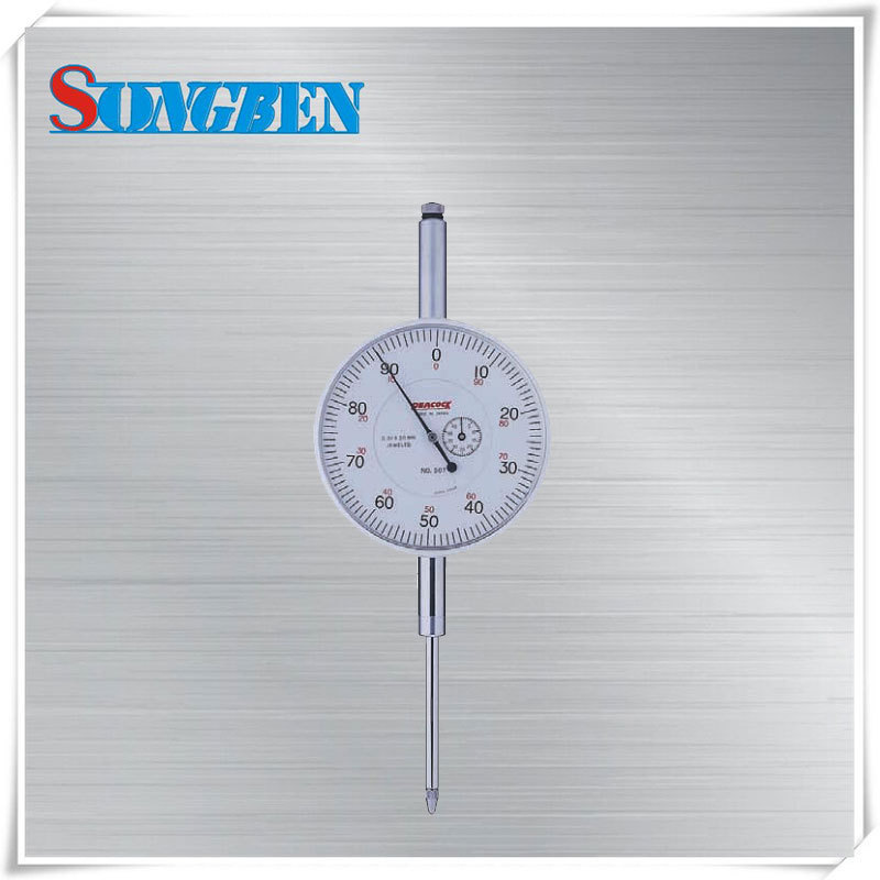 日本孔雀PEACOCK原装进口大量程百分表509