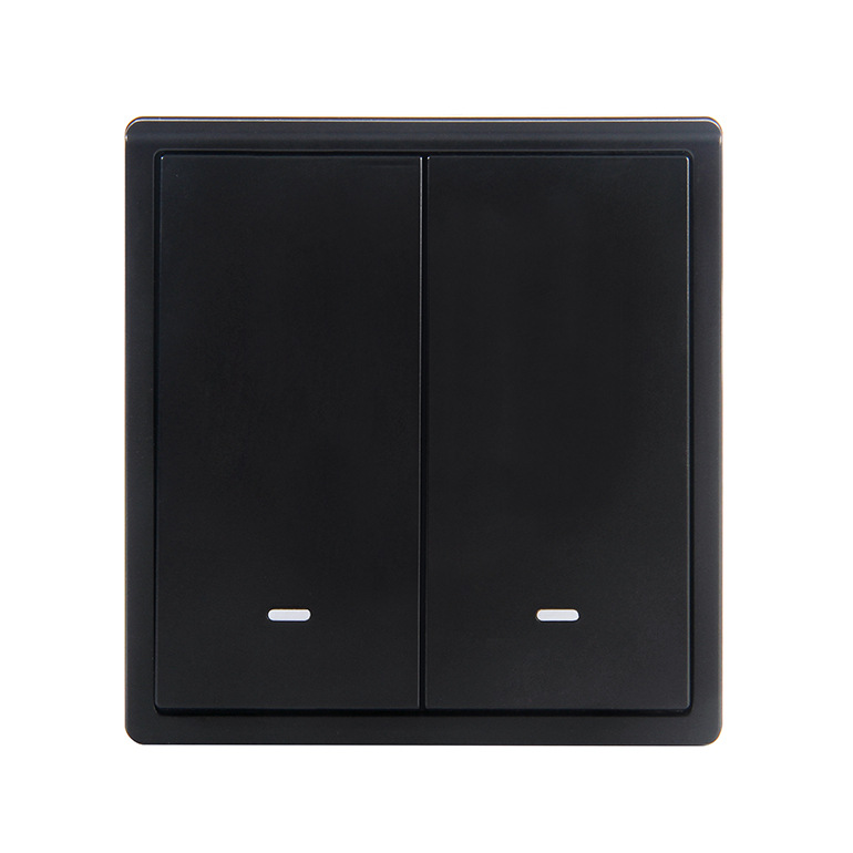 DC, lightweight black wall button indoor, switch key, new collection, 12v