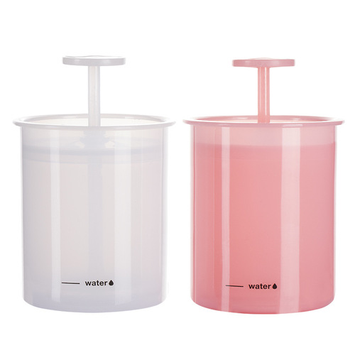 Manufacturer wholesale thickened plastic facial cleanser manual foaming cup face wash foam foamer foamer