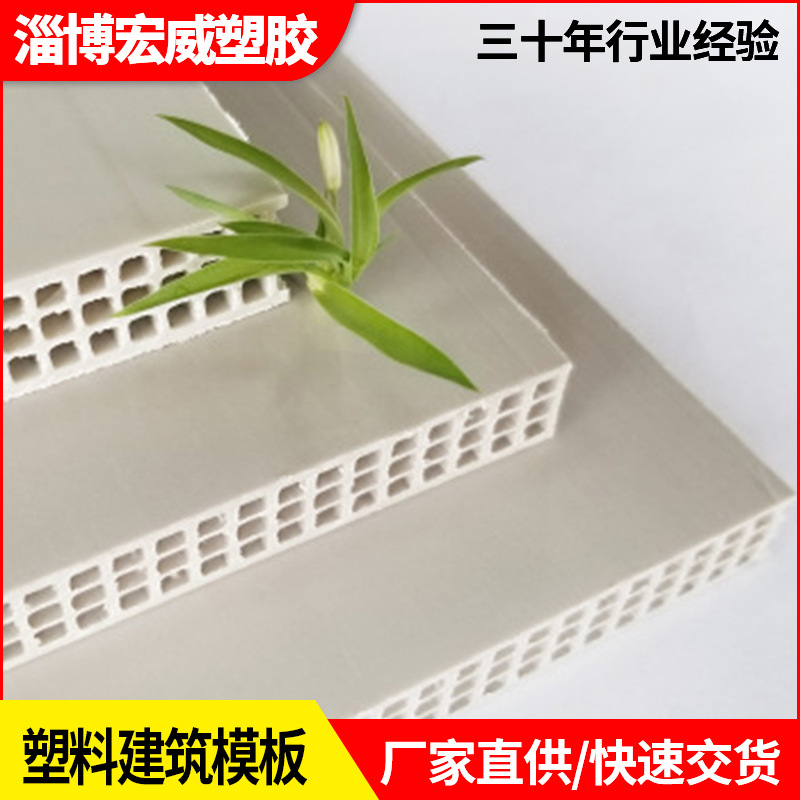 【工厂货源】塑料建筑模板1830*915墙体浇筑模板PP中空板混凝土