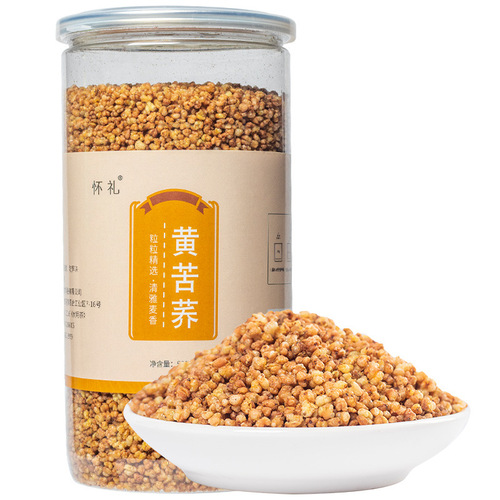 Canned yellow tartary buckwheat tea, wheat-flavored tartary buckwheat tea, yellow tartary buckwheat tea, herbal tea, supports fast delivery