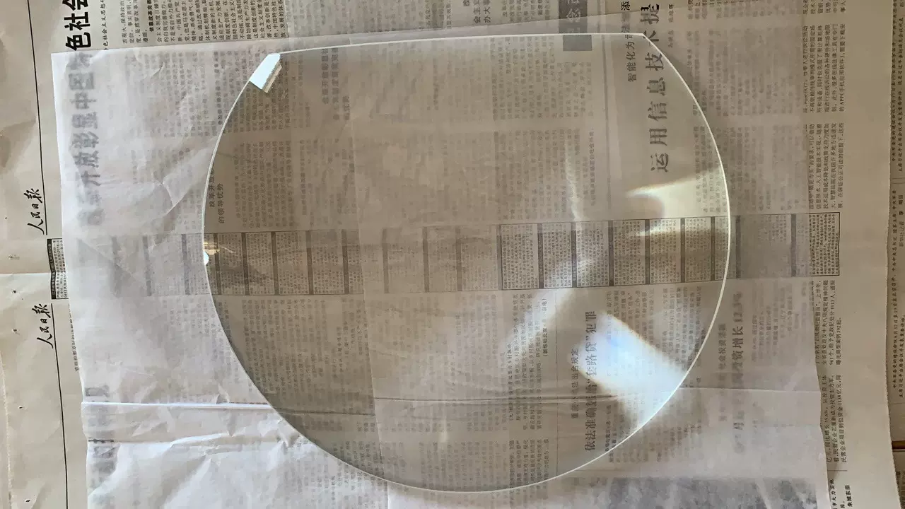 源头厂家供应光学仪器透镜 320mm平面透镜 电工电气光学玻璃棱镜