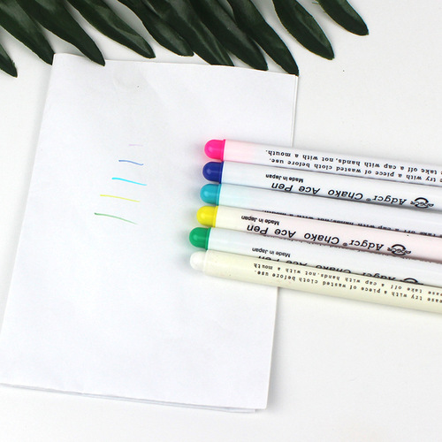 High-temperature ironing gas-erasable color pen, cutting water-soluble pen, spot leather cross-stitch patchwork clothing marker