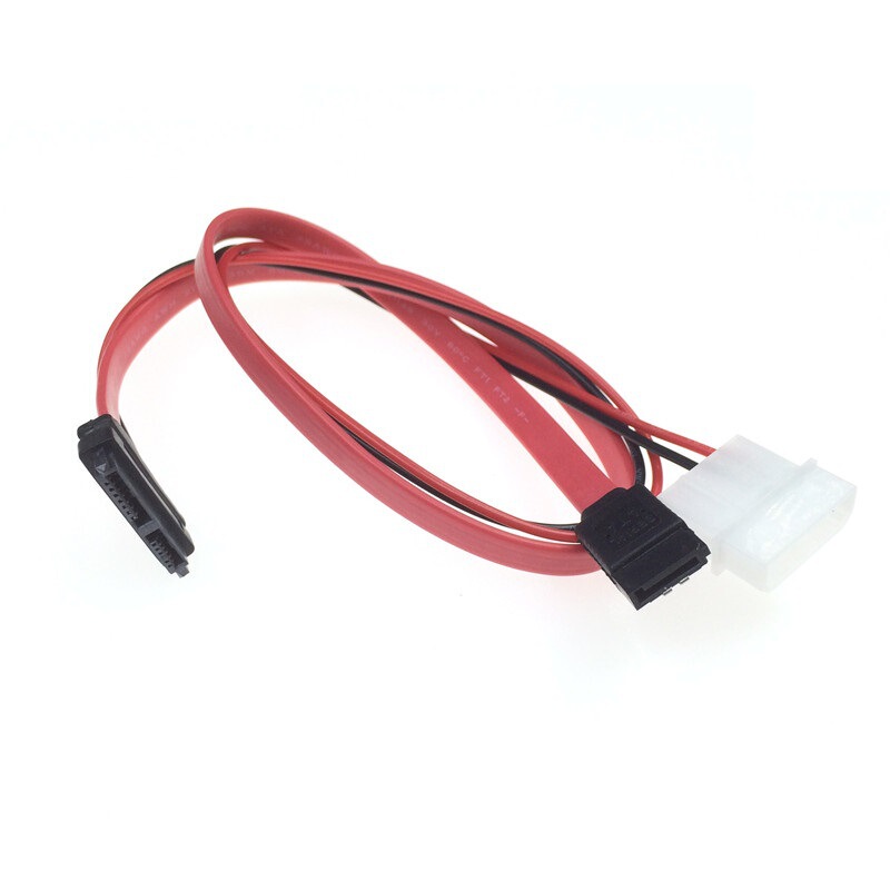 SATA7P + 6pin female to 7p + large D4 2pin pin desktop computer hard disk cable IDE optical drive data power supply cable