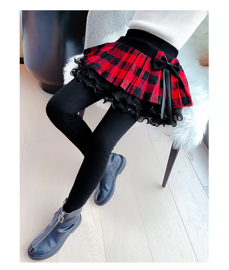 Warm Girls Leggings Children Clothing 