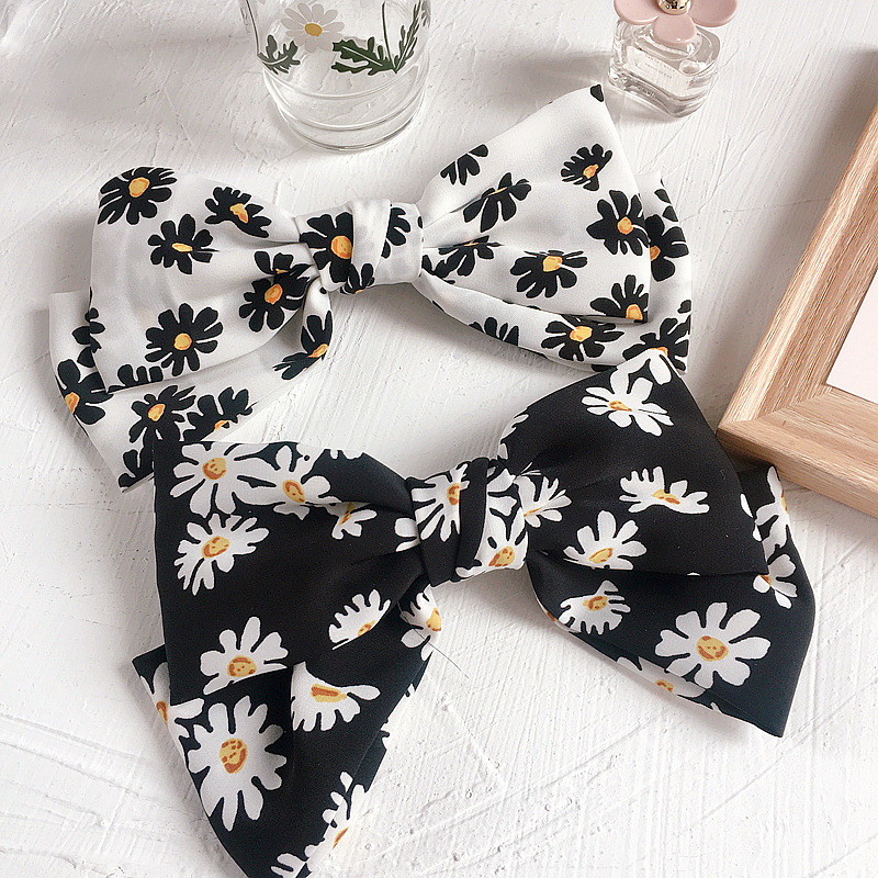 New Fashion Daisy Bow Tie Wild Cheap Scrunchies Wholesale display picture 5