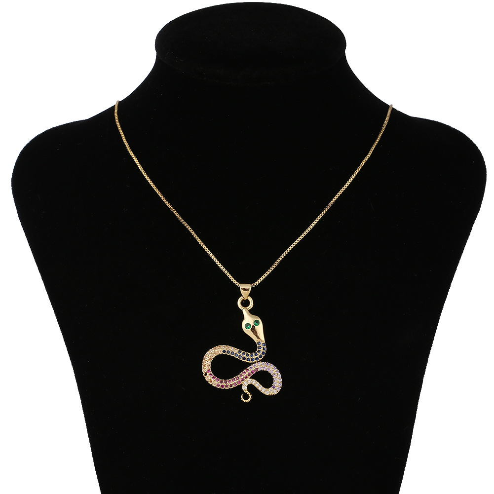 Collar De Serpiente Exagerado De Moda display picture 21