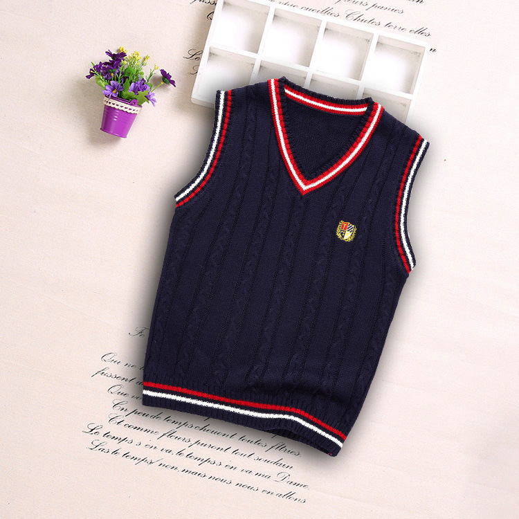 Autumn and Winter New Boys and Girls Sweater Vest