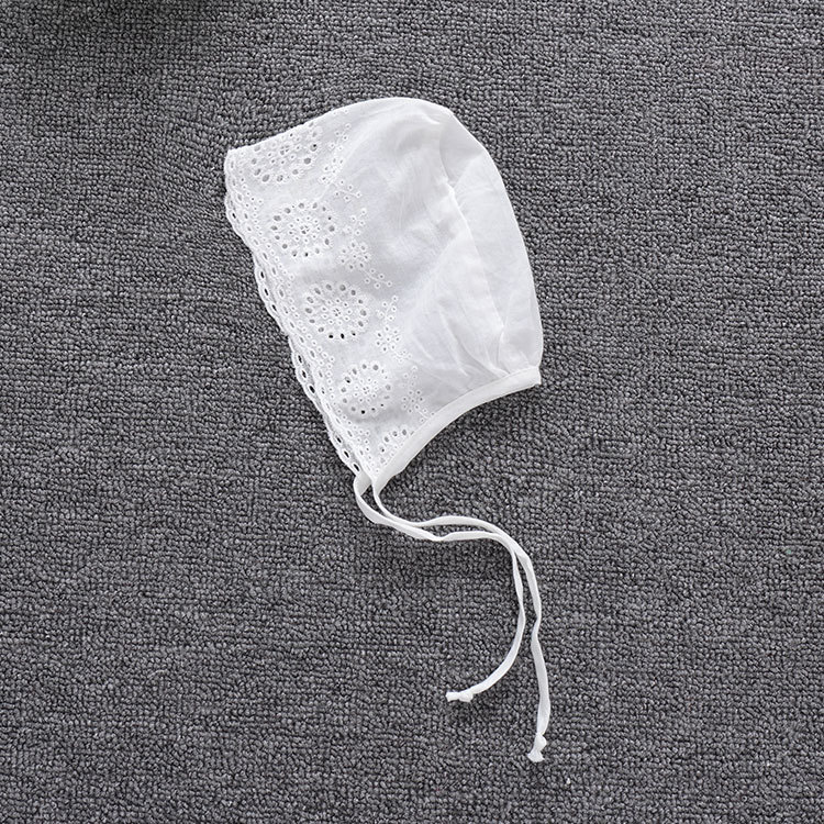 夏款ins 欧美速卖通女童宝宝婴儿百日服绣花花边纯