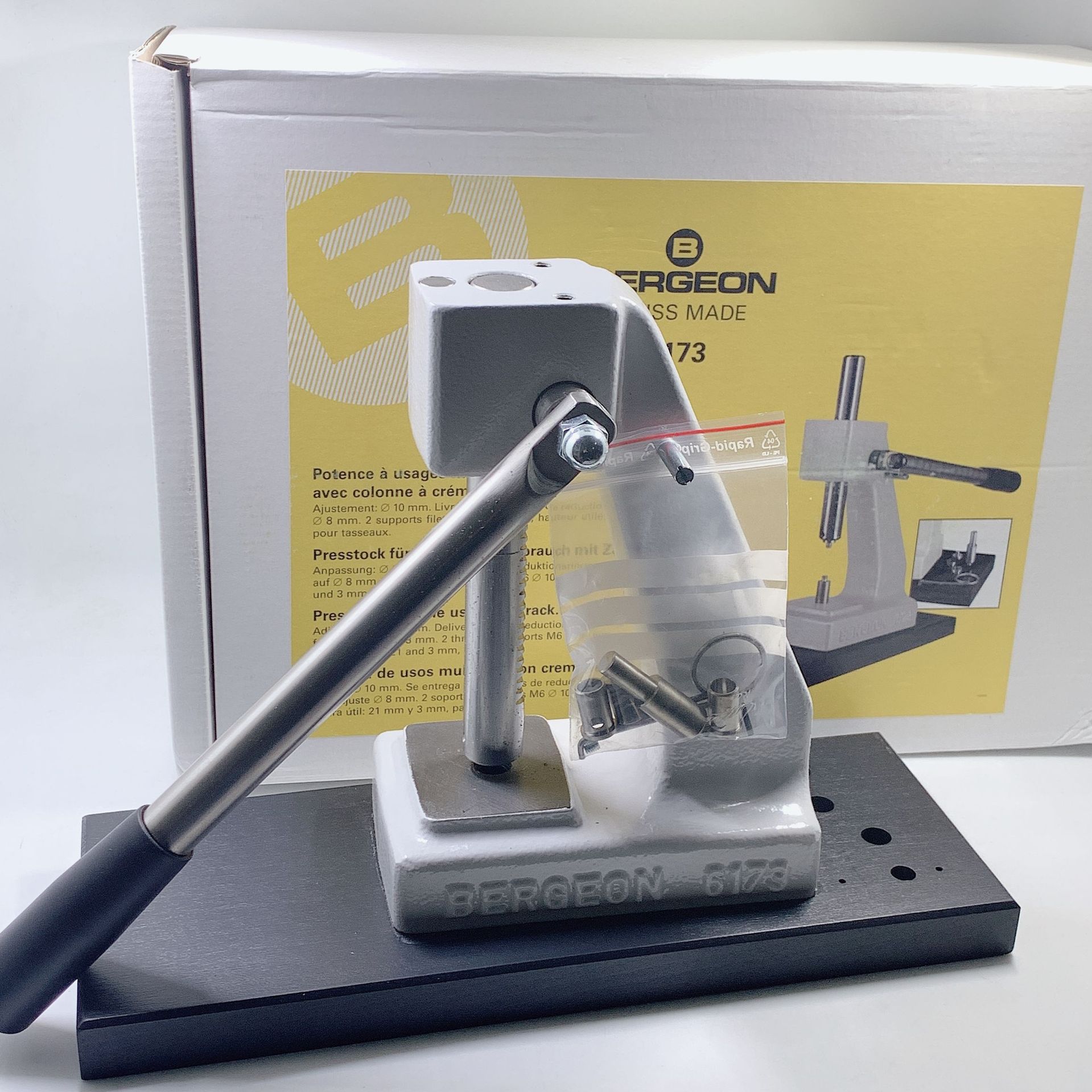 修表工具 博格工具 瑞士 bergeon 6173表底盖压床  维修手表工具