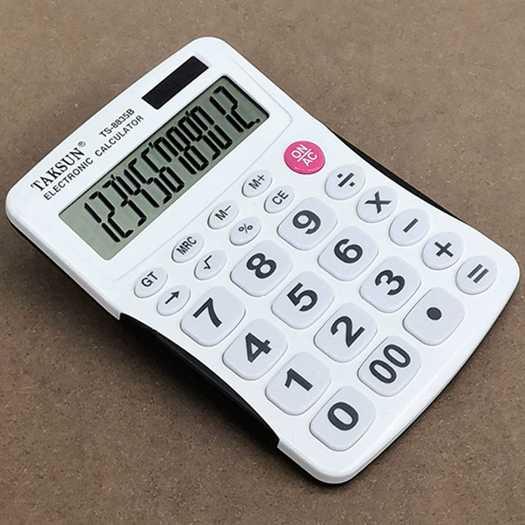 Калькулятор для офиса TAKSUN Dexin TS-8835B, финансовый, табличный, для внешней торговли