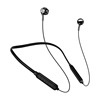 Wireless double -eared running sports Bluetooth headset hanging ear hanging ear 5.0 neck hanging neck head wearing smart magnetic headphones wholesale