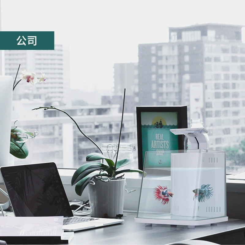 Настольный небольшой настольный цилиндр для горячей гибки стекла с морской водой маленький цилиндр со светодиодной лампой-зажимом Цилиндр заднего фильтра Вилка британского стандарта