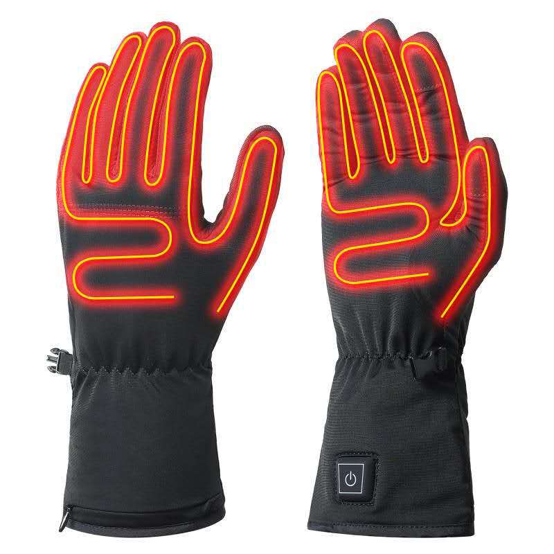 Kleederaccessoiren Wanter waarm elektresch Handschuesch, waarm Vëloshandschuesch, Skihandschuesch, winddicht a waasserdicht, Outdoor Biergbesteigungen_voghion.com